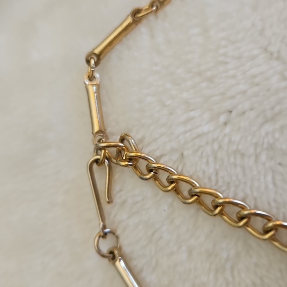 VTG CORO 1940s Purple Square Thermoset Choker Necklace Bracelet Set - Picture 9 of 12